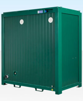 1+1 Double Mains Toilet 8Ft x 5Ft (Green)