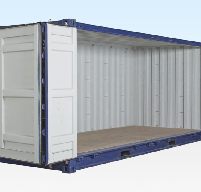 20ft Open Side / Full Side Access Container