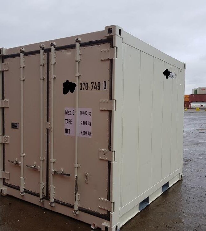 10ft x 8ft 10′ Reefer Container, Used