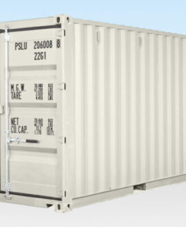 20Ft Shipping Container (One Trip) – White