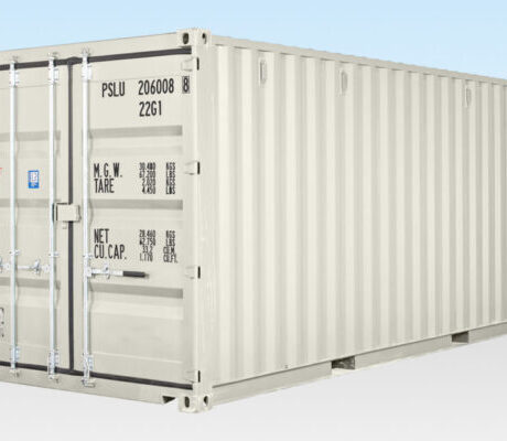 20Ft Shipping Container (One Trip) – White