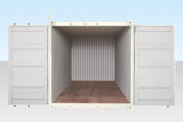 20Ft Shipping Container (One Trip) – White