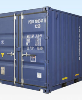 10Ft X 8Ft Shipping Container (One trip) – Blue