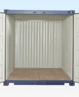 10Ft X 8Ft Shipping Container (One trip) – Blue