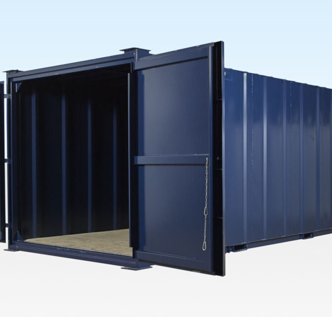 24Ft x 9Ft Steel Store (Suitable for stacking)