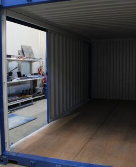 20ft Hi Cube Container (9′ 6″ high) suitable for IBC storage Sliding Door