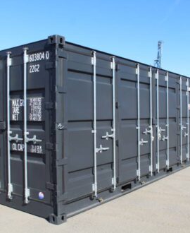 20ft High Cube Container – Hazardous Waste Container, Side opening (9ft 6′ high)