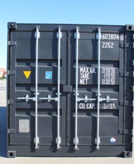 20ft High Cube Container – Hazardous Waste Container, Side opening (9ft 6′ high)