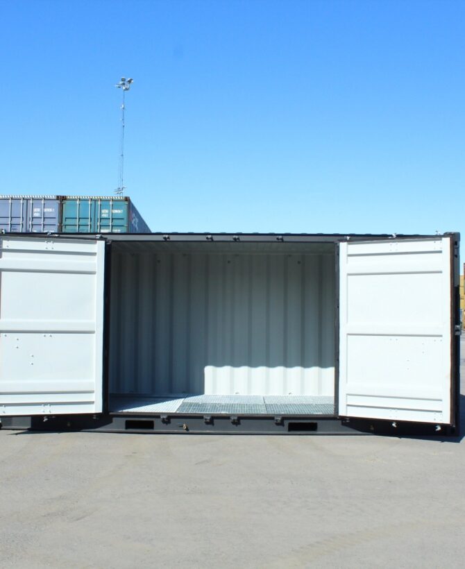 20ft High Cube Container – Hazardous Waste Container, Side opening (9ft 6′ high)