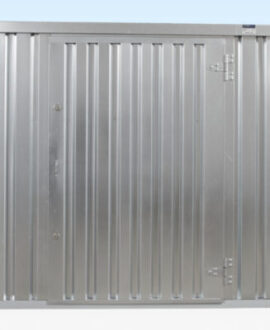 3M X 2.1M Flat Pack Storage Container – Galvanised