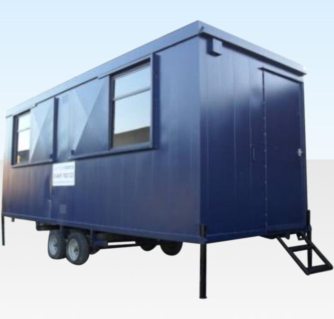 20Ft x 7Ft 6in Mobile Canteen Cabin