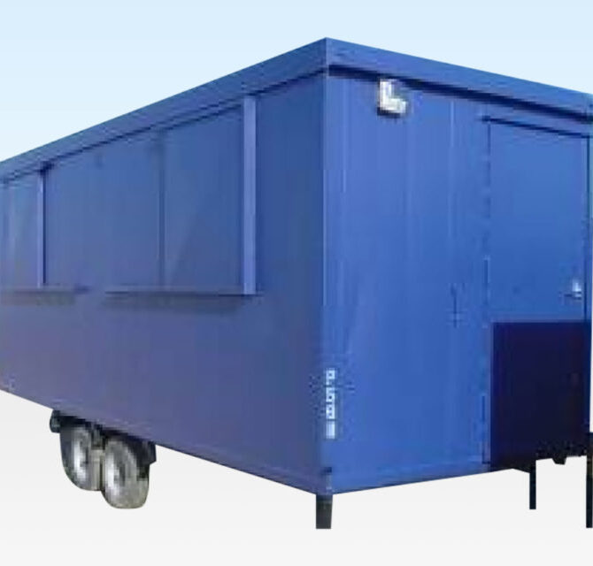 20Ft x 7Ft 6in Mobile Canteen Cabin