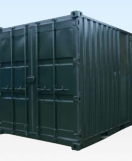 10Ft Cut Down Used Container - Green