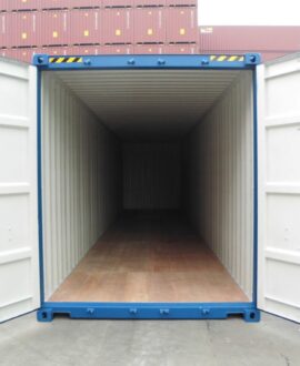 40ft High Cube Container – One Trip (9ft 6″ high) | Brand New