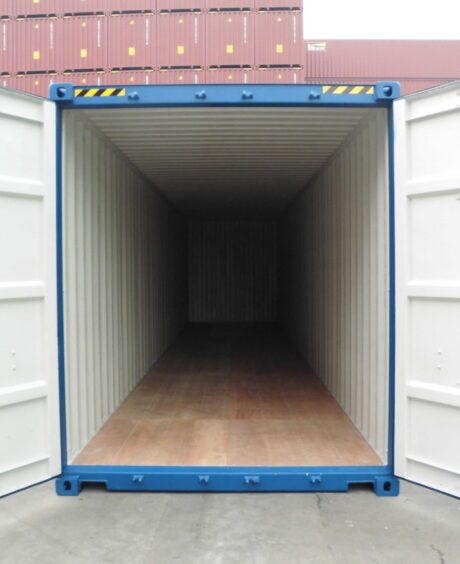 40ft High Cube Container – One Trip (9ft 6″ high) | Brand New