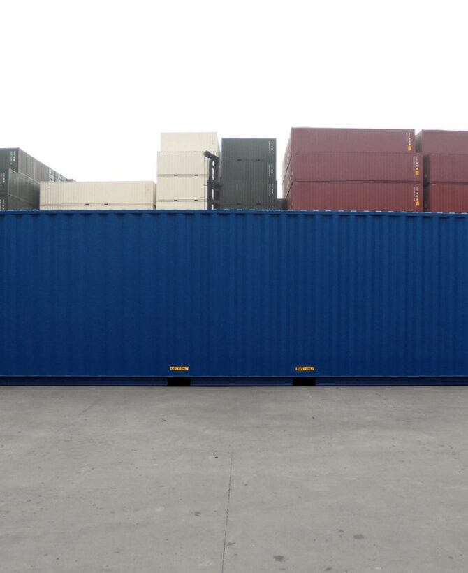 40ft High Cube Container – One Trip (9ft 6″ high) | Brand New