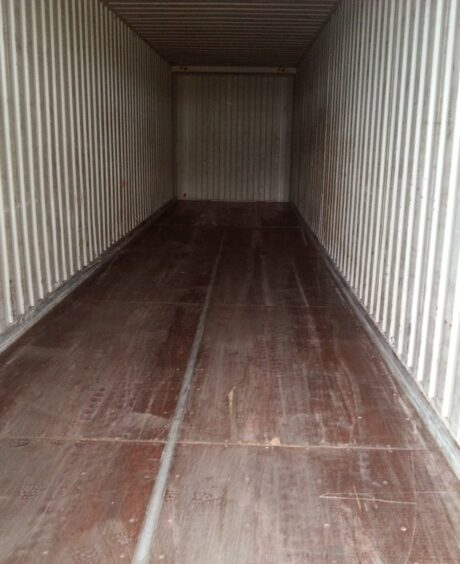 45′ HCPW  Shipping Container Blue (RAL 5013)