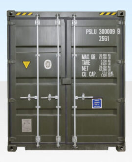 20Ft High Cube Container – One Trip (9FT 6′ High)