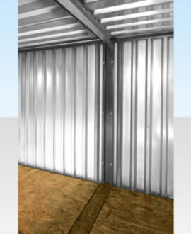 3M X 4.2M Side Linked Flat Pack Container Bundle (Galvanised)