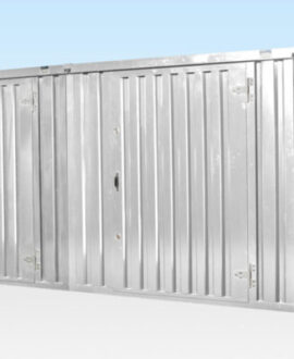 4M X 4.2M Side Linked Flat Pack Container Bundle (Galvanised)