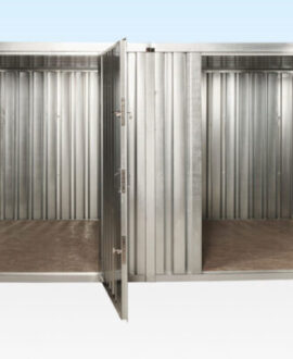 3M X 4.2M Side Linked Flat Pack Container Bundle (Galvanised)