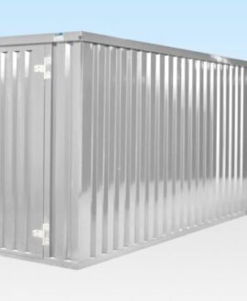 6M X 2.1M End Linked Flat Packed Container Bundle (Galvanised)