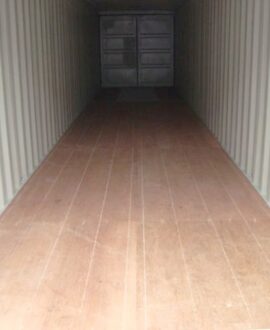 40ft High Cube (9′ 6″ high) Double Door Container (DD)