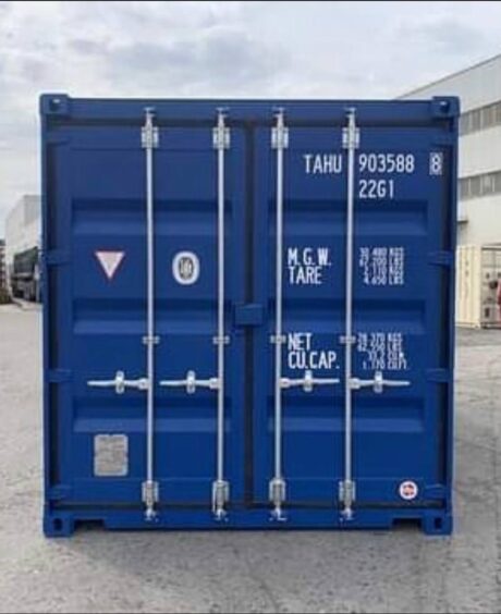 20ft High Cube Container – One Trip (9ft 6′ high)